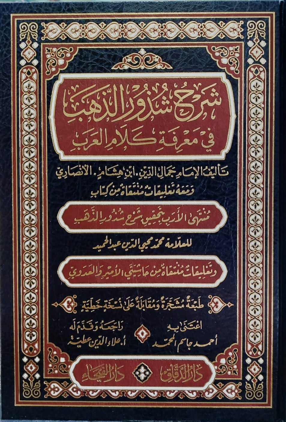 شرح شذور الذهب في معرفة كلام العرب